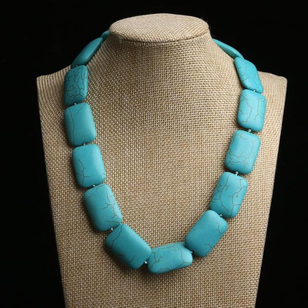 chokers fashion statement women natural stone pendant necklace long sweater african jewelry costume party evening accessories, Golden;silver
chokers fashion statement women natural stone pendant necklace long sweater african jewelry costume party evening accessories, Golden;silver