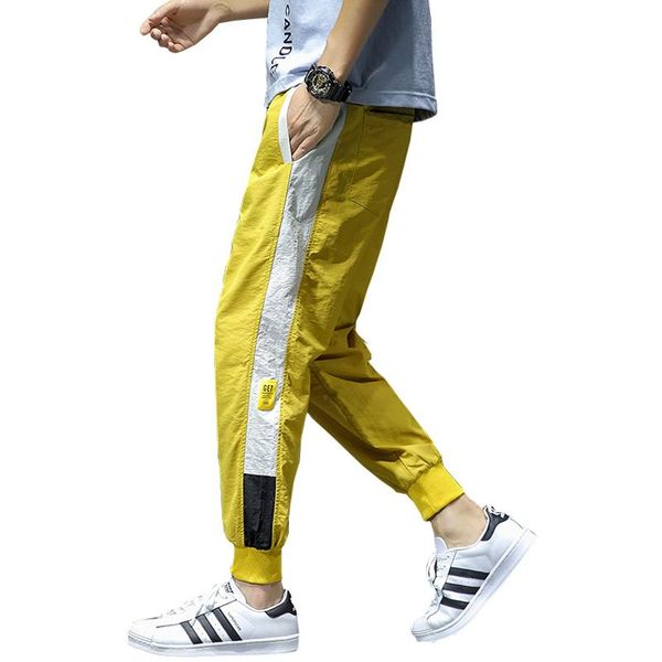 2021 streetwear causal pants men fashion men ankle-length joggers pencil sweatpants, Black
2021 streetwear causal pants men fashion men ankle-length joggers pencil sweatpants, Black