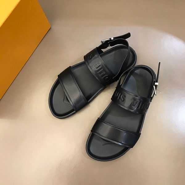 2021 men beach slippers summer fashion trend flip flops 100% leather male slippers metal female shoes flat men slippers large size 38-45, Black
2021 men beach slippers summer fashion trend flip flops 100% leather male slippers metal female shoes flat men slippers large size 38-45, Black