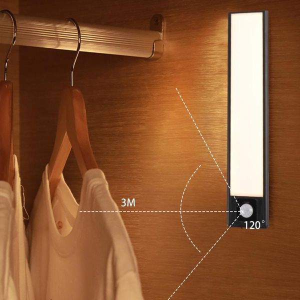 20/40/60cm pir motion sensor led night light under cabinet light usb rechargeable wardrobe cupboard closet wall lamp nightlight
20/40/60cm pir motion sensor led night light under cabinet light usb rechargeable wardrobe cupboard closet wall lamp nightlight