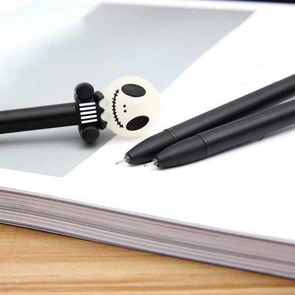 gel pens 1 pc student opening gift creative cute skull pen office stationery black signature
gel pens 1 pc student opening gift creative cute skull pen office stationery black signature