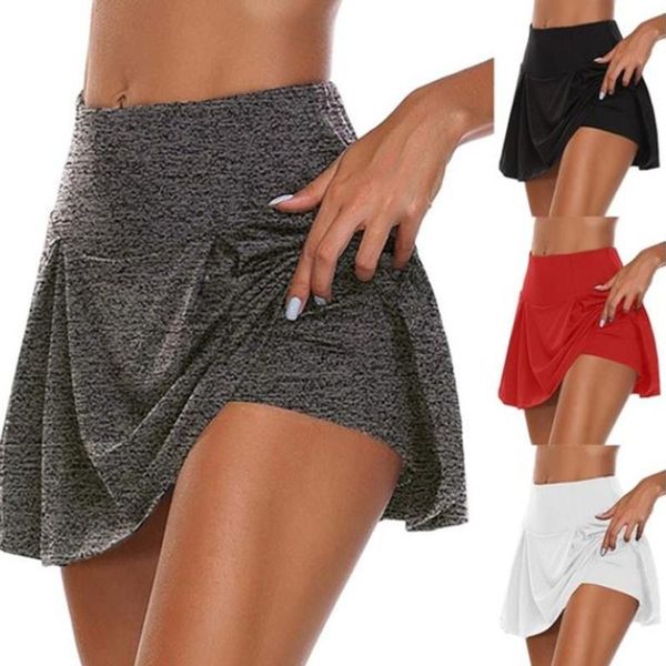 women's professional sports fitness running jogging shorts women tennis shorts skirt anti exposure tennis skirt, Black
women's professional sports fitness running jogging shorts women tennis shorts skirt anti exposure tennis skirt, Black