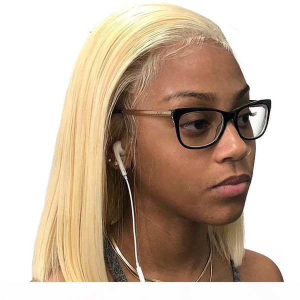 613 full lace wig human hair bob virgin peruvian glueless pre plucked 613 blonde lace front human hair short wig for black woman, Black;brown
613 full lace wig human hair bob virgin peruvian glueless pre plucked 613 blonde lace front human hair short wig for black woman, Black;brown