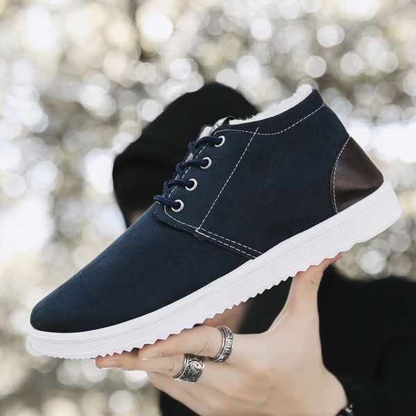 winter ankle upper male high heels casual cotton teddy new snow boots arrived herd rentals to mans soft shoes 2021 l6p9, Black
winter ankle upper male high heels casual cotton teddy new snow boots arrived herd rentals to mans soft shoes 2021 l6p9, Black