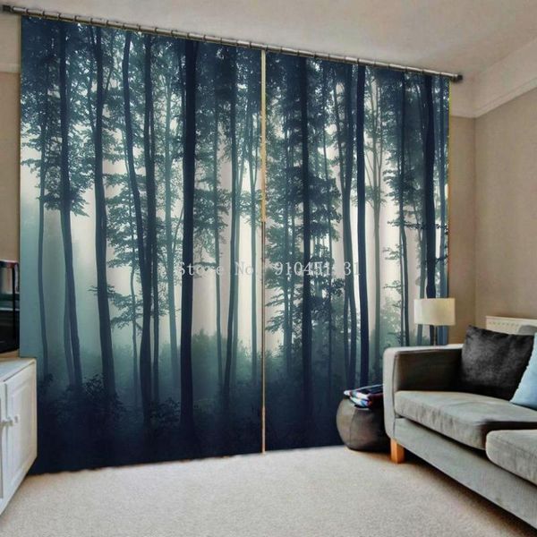 curtain & drapes custom 3d luxury blackout window living room forest curtains
curtain & drapes custom 3d luxury blackout window living room forest curtains