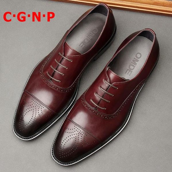 dress shoes c·g·n·p goodyear italy style 100% real leather business formal men full brogue lace-up office wedding, Black
dress shoes c·g·n·p goodyear italy style 100% real leather business formal men full brogue lace-up office wedding, Black