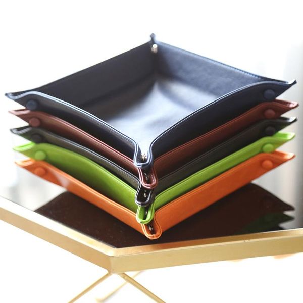 kitchen storage & organization foldable box pu leather square tray entrance phone key watch accessories deskbasket z592
kitchen storage & organization foldable box pu leather square tray entrance phone key watch accessories deskbasket z592