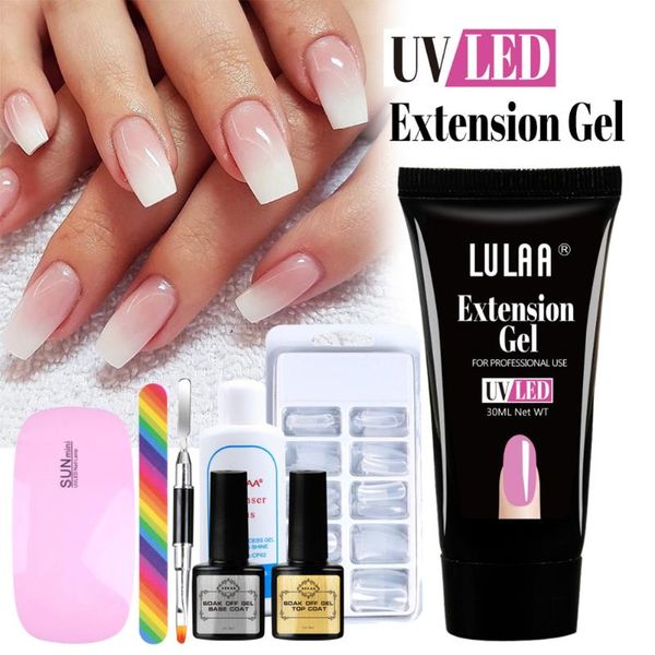 nail gel extension kit all for crystal uv/led nails white or pink manicure set homemade diy, Red;pink
nail gel extension kit all for crystal uv/led nails white or pink manicure set homemade diy, Red;pink
