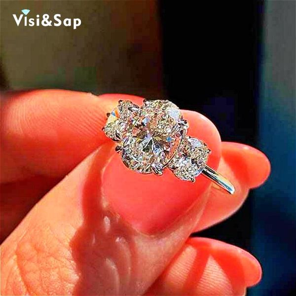 wedding rings visisap 7mm* 9mm egg shape oval 5a zircon ladies for finger engagement ring marry me jewelry supplier b2766, Slivery;golden
wedding rings visisap 7mm* 9mm egg shape oval 5a zircon ladies for finger engagement ring marry me jewelry supplier b2766, Slivery;golden