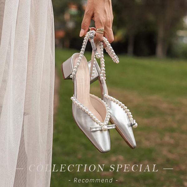 sandals summer style word with thick heel baotou bridal wedding shoes mid-heel white pearl banquet dress all-match female, Black
sandals summer style word with thick heel baotou bridal wedding shoes mid-heel white pearl banquet dress all-match female, Black