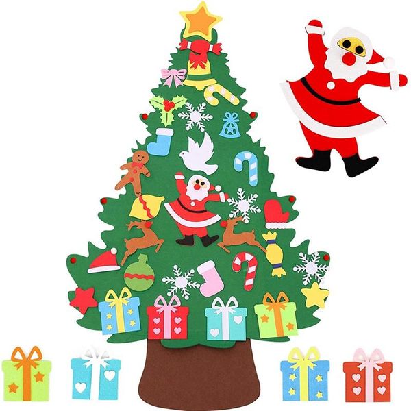 christmas decorations diy felt tree kids craft set, wall hanging detachable toddlers kit
christmas decorations diy felt tree kids craft set, wall hanging detachable toddlers kit