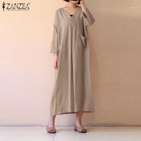 fashion solid dress women's autumn sundress casual short sleeve mid-calf vestidos female v neck robe femme plus size dresses, Black;gray
fashion solid dress women's autumn sundress casual short sleeve mid-calf vestidos female v neck robe femme plus size dresses, Black;gray
