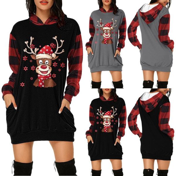 casual dresses women christmas festival clothes 2021 fashion print hooded pockets short sweatshirt dress vestidos, Black;gray
casual dresses women christmas festival clothes 2021 fashion print hooded pockets short sweatshirt dress vestidos, Black;gray