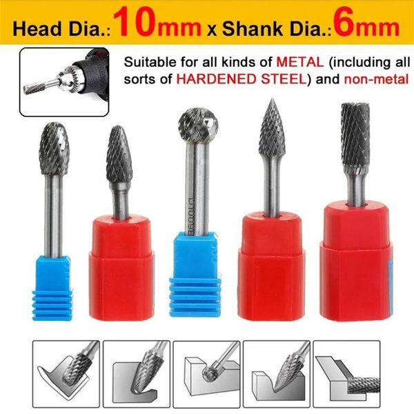 hand & power tool accessories 6mm shank tungsten carbide rotary point burrs double cut solid groove 10mm diameter file grinding head abrasiv
hand & power tool accessories 6mm shank tungsten carbide rotary point burrs double cut solid groove 10mm diameter file grinding head abrasiv