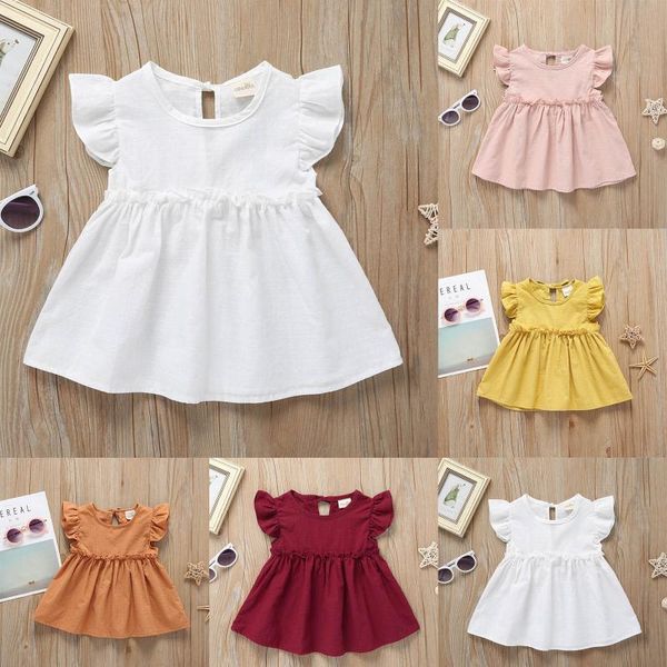 girl's dresses 6months-5years multicolor kids baby girls solid casual a-line twirly ruffle dress party princess first birthday girl m4, Red;yellow
girl's dresses 6months-5years multicolor kids baby girls solid casual a-line twirly ruffle dress party princess first birthday girl m4, Red;yellow