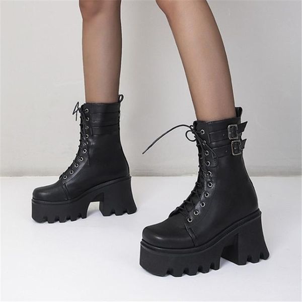 boots pxelena plus size 35-43 punk gothic platform motorcycle combat women buckle 2021 winter shoes chunky high heels jk, Black
boots pxelena plus size 35-43 punk gothic platform motorcycle combat women buckle 2021 winter shoes chunky high heels jk, Black