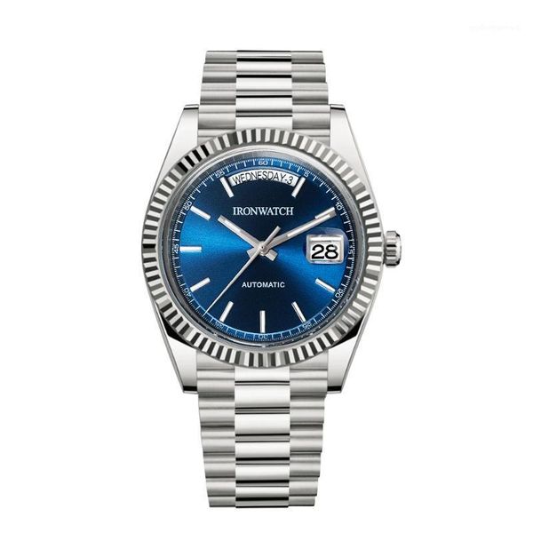 wristwatches ironwatch 2021 men's retro business luxury watches sapphire glass carving bezel 10ba automatic mechanical stainless steel, Slivery;brown
wristwatches ironwatch 2021 men's retro business luxury watches sapphire glass carving bezel 10ba automatic mechanical stainless steel, Slivery;brown