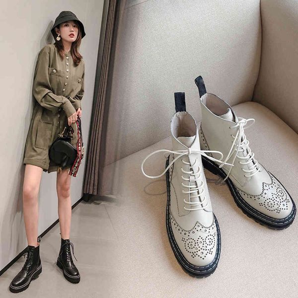 brogues platform street motorboots riding botas wall leather women hollow out flowers, Black
brogues platform street motorboots riding botas wall leather women hollow out flowers, Black