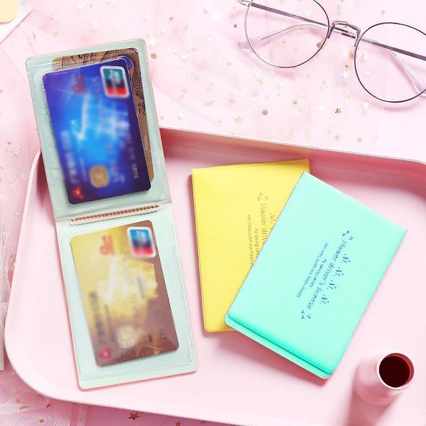 card holders fashion pu leather bank bag credit business id case wallet portable money driver's license candy color, Brown;gray
card holders fashion pu leather bank bag credit business id case wallet portable money driver's license candy color, Brown;gray