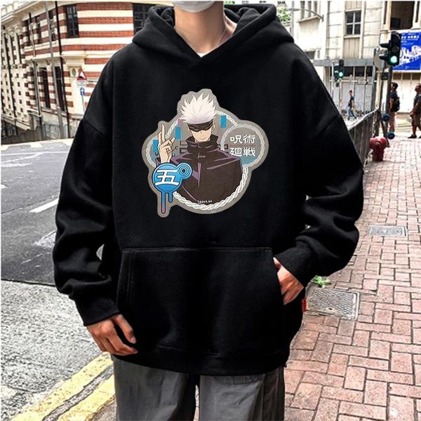 women's hoodies & sweatshirts anime jujutsu kaisen gojo satoru sweatshirt harajuku hoodie funny cartoon printed pullover winter oversiz, Black
women's hoodies & sweatshirts anime jujutsu kaisen gojo satoru sweatshirt harajuku hoodie funny cartoon printed pullover winter oversiz, Black