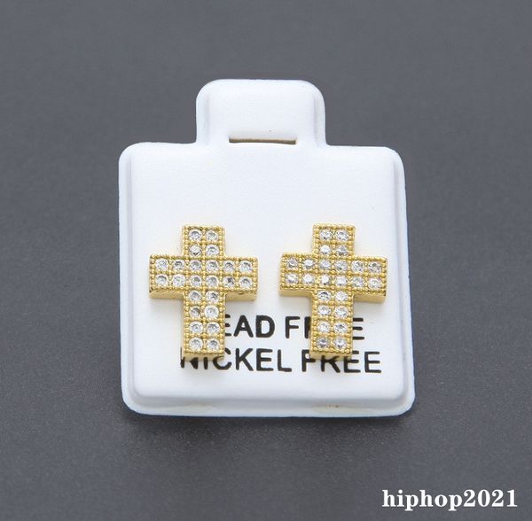mens hip hop stud earrings jewelry fashion gold silver zircon cross earrings for men, Golden;silver
mens hip hop stud earrings jewelry fashion gold silver zircon cross earrings for men, Golden;silver