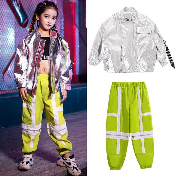 2021 hip hop jazz costume kids leather silver baby girl clothes stage ropa hip hop dance outfit children competition dress, Black;red
2021 hip hop jazz costume kids leather silver baby girl clothes stage ropa hip hop dance outfit children competition dress, Black;red