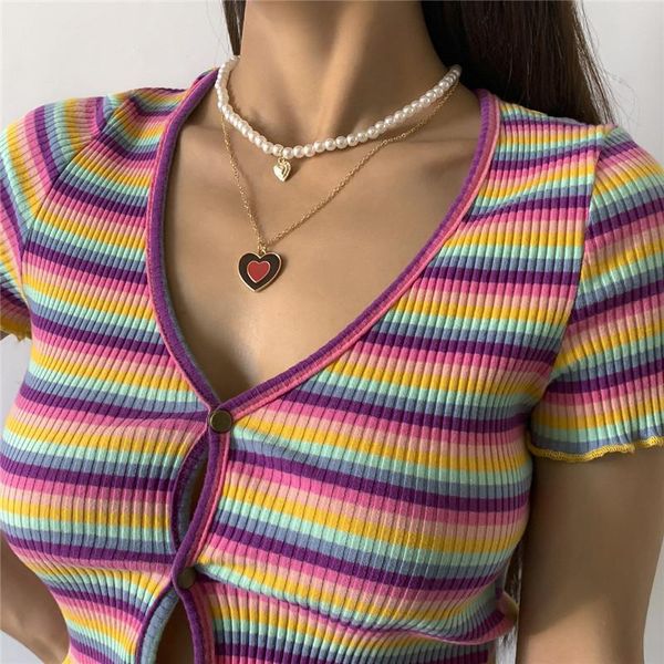 chokers 2021 hip hop pearl jewelry vintage choker statement necklaces for women heart pendant chains chunky necklace accessories, Golden;silver
chokers 2021 hip hop pearl jewelry vintage choker statement necklaces for women heart pendant chains chunky necklace accessories, Golden;silver