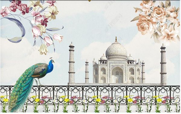 wallpapers custom po 3d mural wallpaper retro european style peacock and castle idyllic background wall paper home decoration
wallpapers custom po 3d mural wallpaper retro european style peacock and castle idyllic background wall paper home decoration
