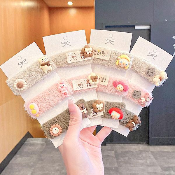 hair accessories child plush clip set small girl liu haixi hairpin cartoon bear card korean baby, Slivery;white
hair accessories child plush clip set small girl liu haixi hairpin cartoon bear card korean baby, Slivery;white