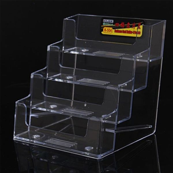 card holders promotion four pockets clear deskoffice counter acrylic business holder stand display fit for school, Brown;gray
card holders promotion four pockets clear deskoffice counter acrylic business holder stand display fit for school, Brown;gray