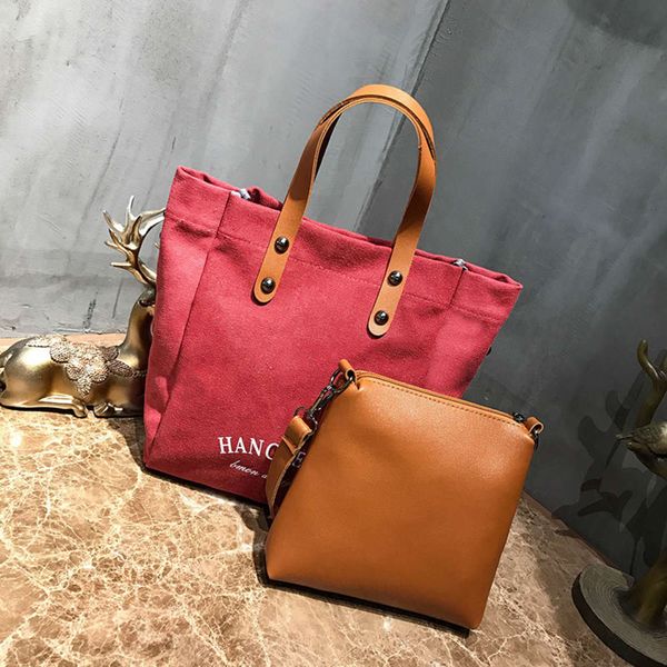 hbp fashion 2021 new japan south korea large capacity leisure literature and art fresh letter canvas bag women's one shoulder portable
hbp fashion 2021 new japan south korea large capacity leisure literature and art fresh letter canvas bag women's one shoulder portable