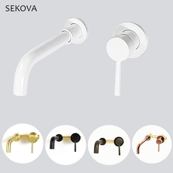 bathroom sink faucets white paint brass wall mounted basin faucet in mount single handle and cold mixer water tap
bathroom sink faucets white paint brass wall mounted basin faucet in mount single handle and cold mixer water tap