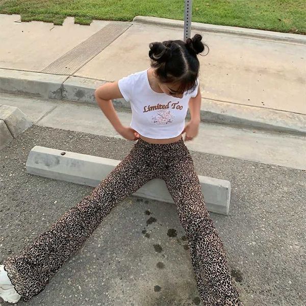 y2k pants e girl trouser animal leopard flare skinny pant two-layers mesh aesthetic female sweatpants spring lady bottoms 211007, Black;white
y2k pants e girl trouser animal leopard flare skinny pant two-layers mesh aesthetic female sweatpants spring lady bottoms 211007, Black;white