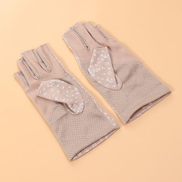 cycling gloves 1 pair of outdoor sunblock half finger floral printing mitten uv protection for climbing riding (khaki), Black
cycling gloves 1 pair of outdoor sunblock half finger floral printing mitten uv protection for climbing riding (khaki), Black