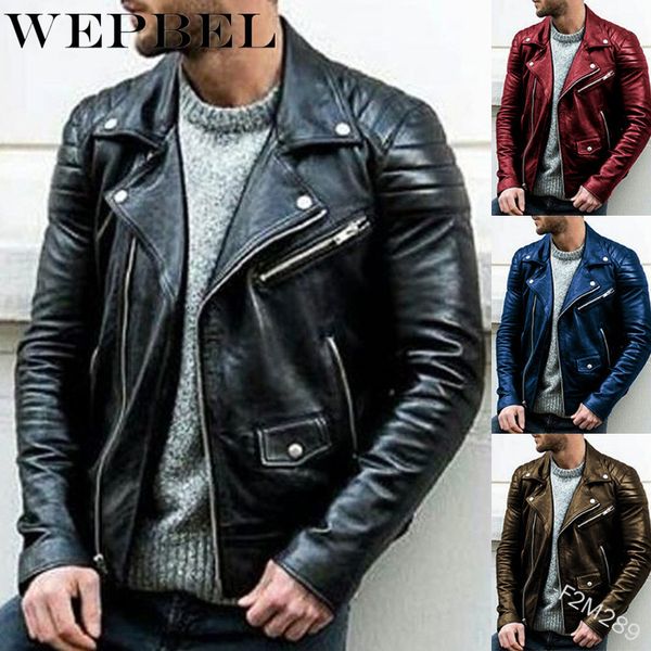 wepbel winter leather men casual loss pu vintage bomber jacket fat fashion windscreen jas men's clothes, Black
wepbel winter leather men casual loss pu vintage bomber jacket fat fashion windscreen jas men's clothes, Black