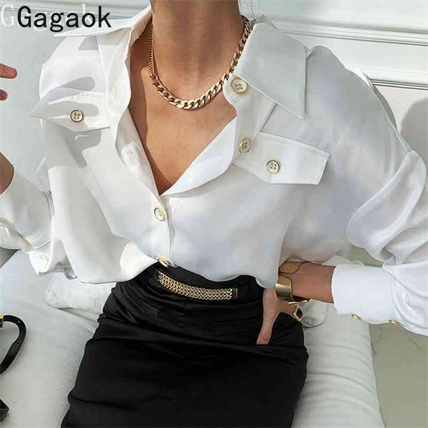 blouse women spring autumn solid office lady lapel simple shirts loose casual korean chic wild fashion blouses 210531, White
blouse women spring autumn solid office lady lapel simple shirts loose casual korean chic wild fashion blouses 210531, White