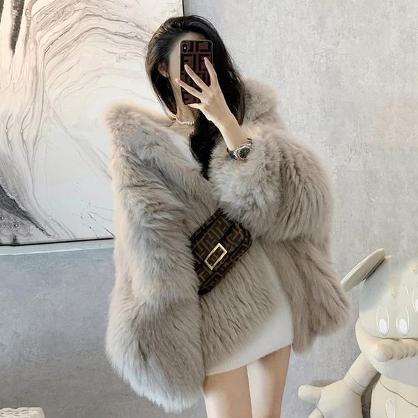 women's fur & faux 2021 women winter fashion imitation coats female solid color warm plush jackets ladies hooded overcoats m614, Black
women's fur & faux 2021 women winter fashion imitation coats female solid color warm plush jackets ladies hooded overcoats m614, Black