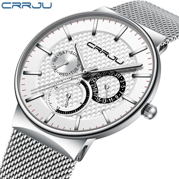 wristwatches men watches crrju luxury famous brand men's fashion casual dress watch military quartz relogio masculino saat, Slivery;brown
wristwatches men watches crrju luxury famous brand men's fashion casual dress watch military quartz relogio masculino saat, Slivery;brown