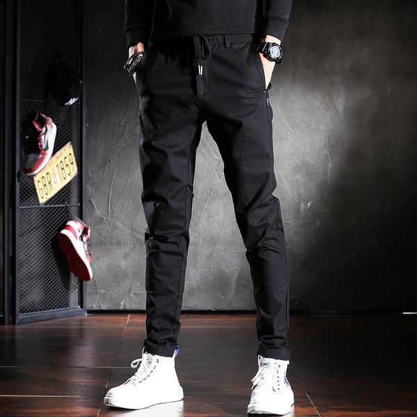 pants casual winter men slim drawstring joggers sport simple black trousers
pants casual winter men slim drawstring joggers sport simple black trousers