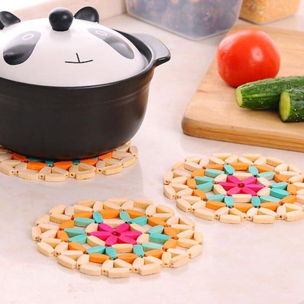 mats & pads desk table round bamboo placemat insulation against coasters hollow wooden pot cup matkitchen accessories
mats & pads desk table round bamboo placemat insulation against coasters hollow wooden pot cup matkitchen accessories