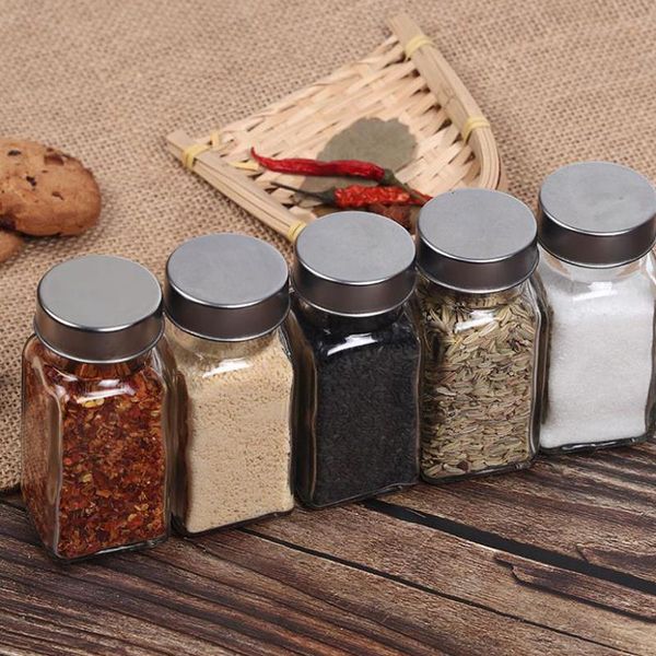 storage bottles & jars 5pcs kitchen organizer lead-glass seasoning spice condiment with cover lid container accessories
storage bottles & jars 5pcs kitchen organizer lead-glass seasoning spice condiment with cover lid container accessories