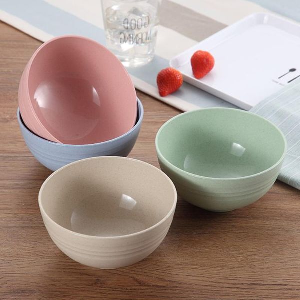 4pcs wheat straw and pp rice soup bowl simple instant noodles vegetable salad bowl set 
4pcs wheat straw and pp rice soup bowl simple instant noodles vegetable salad bowl set