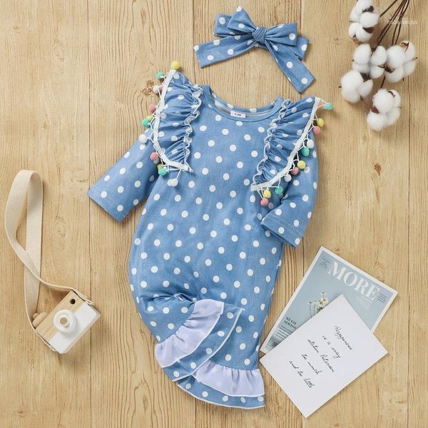 clothing sets 2pcs born baby clothes toddler kids girls dots print ruffled sleeves jumpsuit bodysuit + headbands autumn winter cloth1, White
clothing sets 2pcs born baby clothes toddler kids girls dots print ruffled sleeves jumpsuit bodysuit + headbands autumn winter cloth1, White