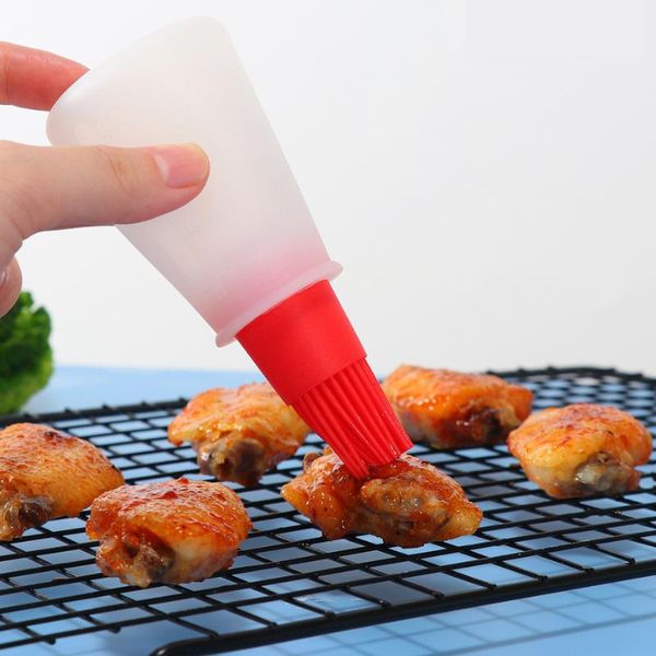 tools & accessories 1 pcs portable silicone oil bottle with cap barbecue scale sauce butter brush grill liquid pastry kitchen baking bbq
tools & accessories 1 pcs portable silicone oil bottle with cap barbecue scale sauce butter brush grill liquid pastry kitchen baking bbq