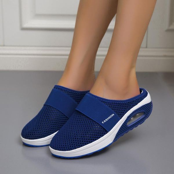 sandals women shoes casual non-slip platform sandal increase cushion for breathable mesh outdoor walking slippers, Black
sandals women shoes casual non-slip platform sandal increase cushion for breathable mesh outdoor walking slippers, Black