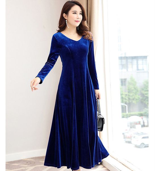 2021 new red autumn winter women's veet long sleeve maxi vestido casual slim womens clothing vintage party es wxf749 5cqp, Black;gray
2021 new red autumn winter women's veet long sleeve maxi vestido casual slim womens clothing vintage party es wxf749 5cqp, Black;gray