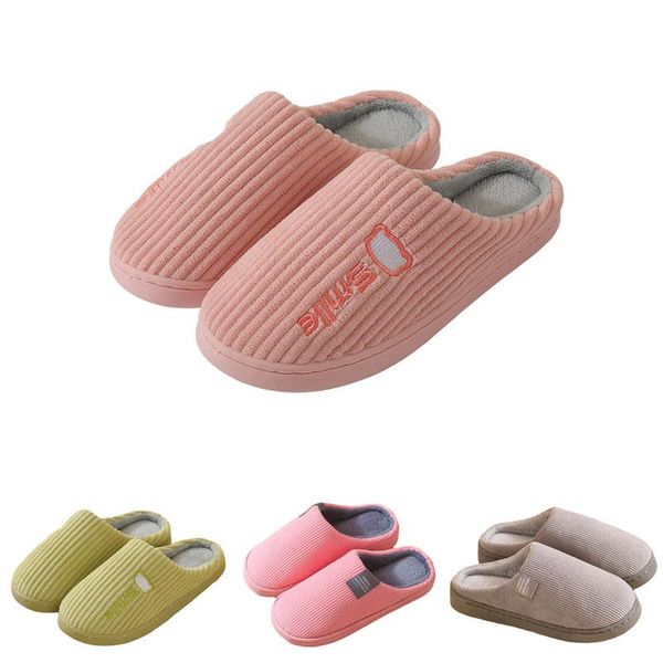 slippers women home autumn and winter solid color flat shoes female cute plush indoor stripe cotton for women., Black
slippers women home autumn and winter solid color flat shoes female cute plush indoor stripe cotton for women., Black