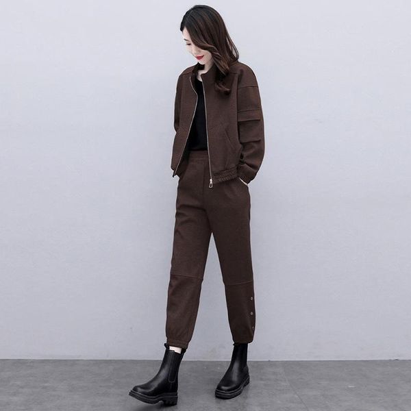women's two piece pants 2021 woman set sport tracksuit zipper sweatshirt female wear jogger ladies casual sweat streetwear suit h941, White
women's two piece pants 2021 woman set sport tracksuit zipper sweatshirt female wear jogger ladies casual sweat streetwear suit h941, White
