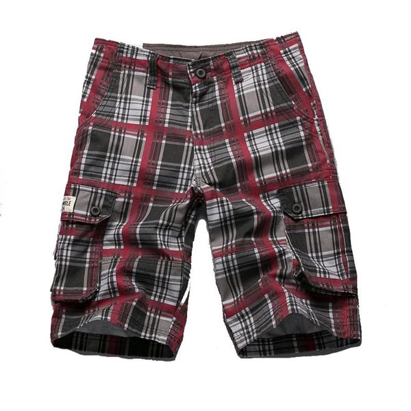2021 summer 100% cotton plaid casual shorts men cargo men shorts beach male plus size 36 38, White;black
2021 summer 100% cotton plaid casual shorts men cargo men shorts beach male plus size 36 38, White;black