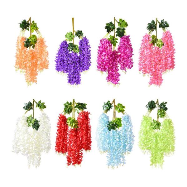 decorative flowers & wreaths 3.61feet/piece artificial fake wisteria vine string wedding garden patio
decorative flowers & wreaths 3.61feet/piece artificial fake wisteria vine string wedding garden patio